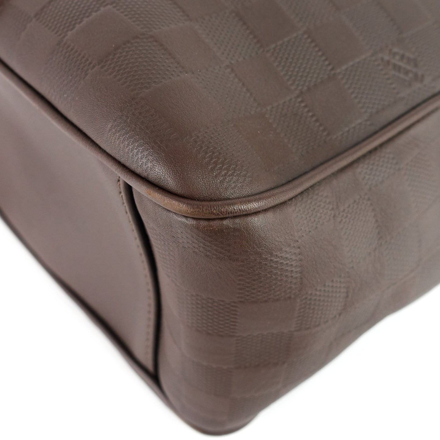 Louis Vuitto Tadao Damier Infini Leather Bag