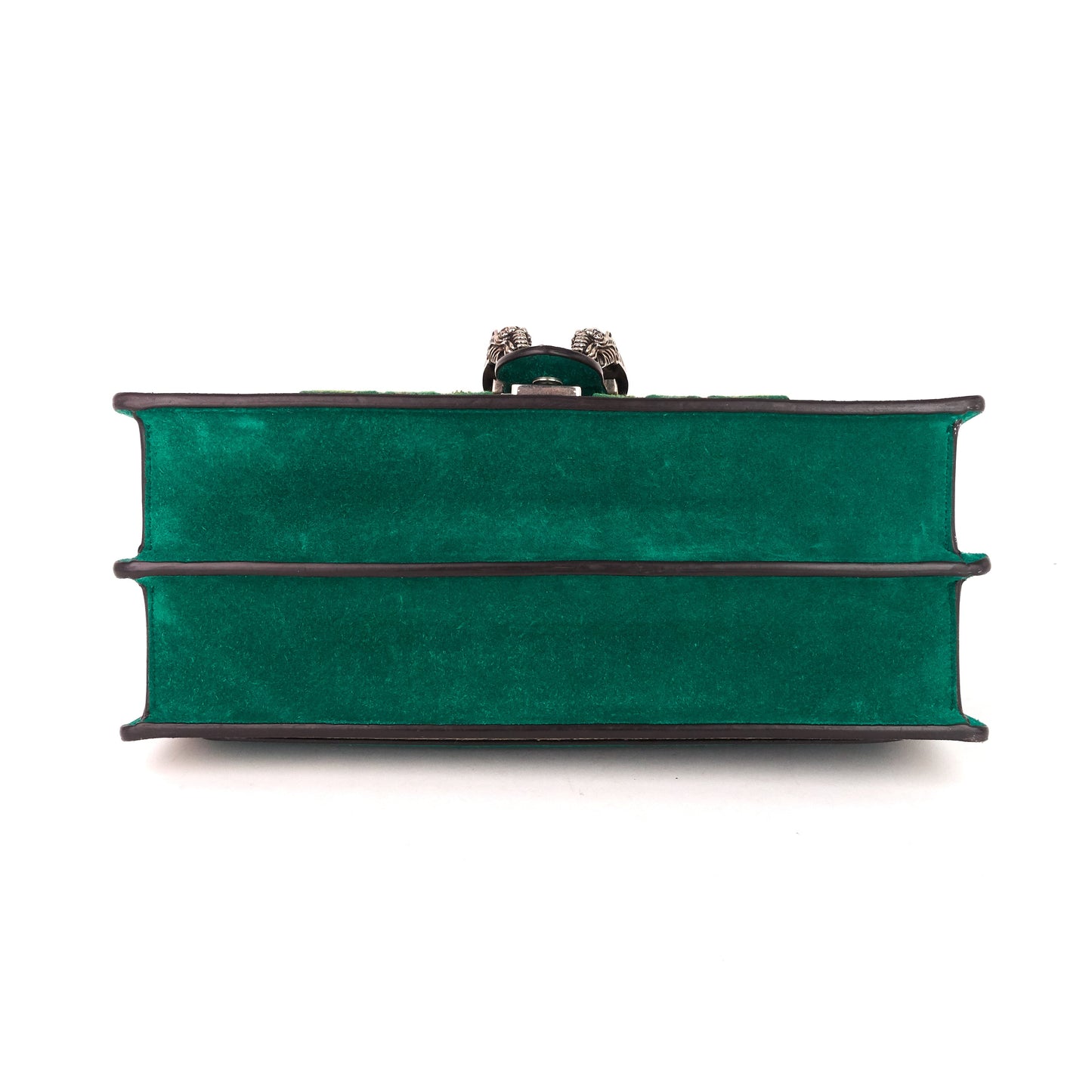 Gucci Dionysus Medium Suede and Embroidered Supreme Canvas Bag