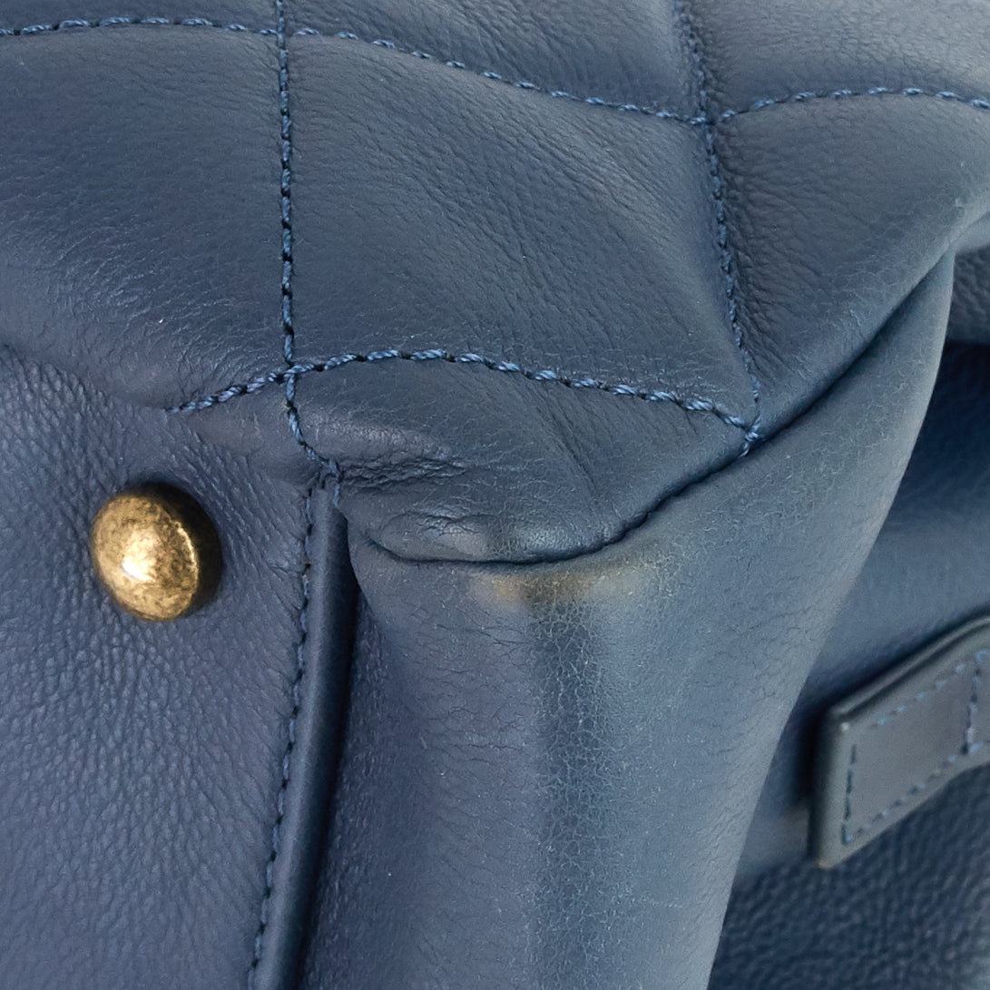 Chanel CC Crown Medium Calfskin Tote Bag