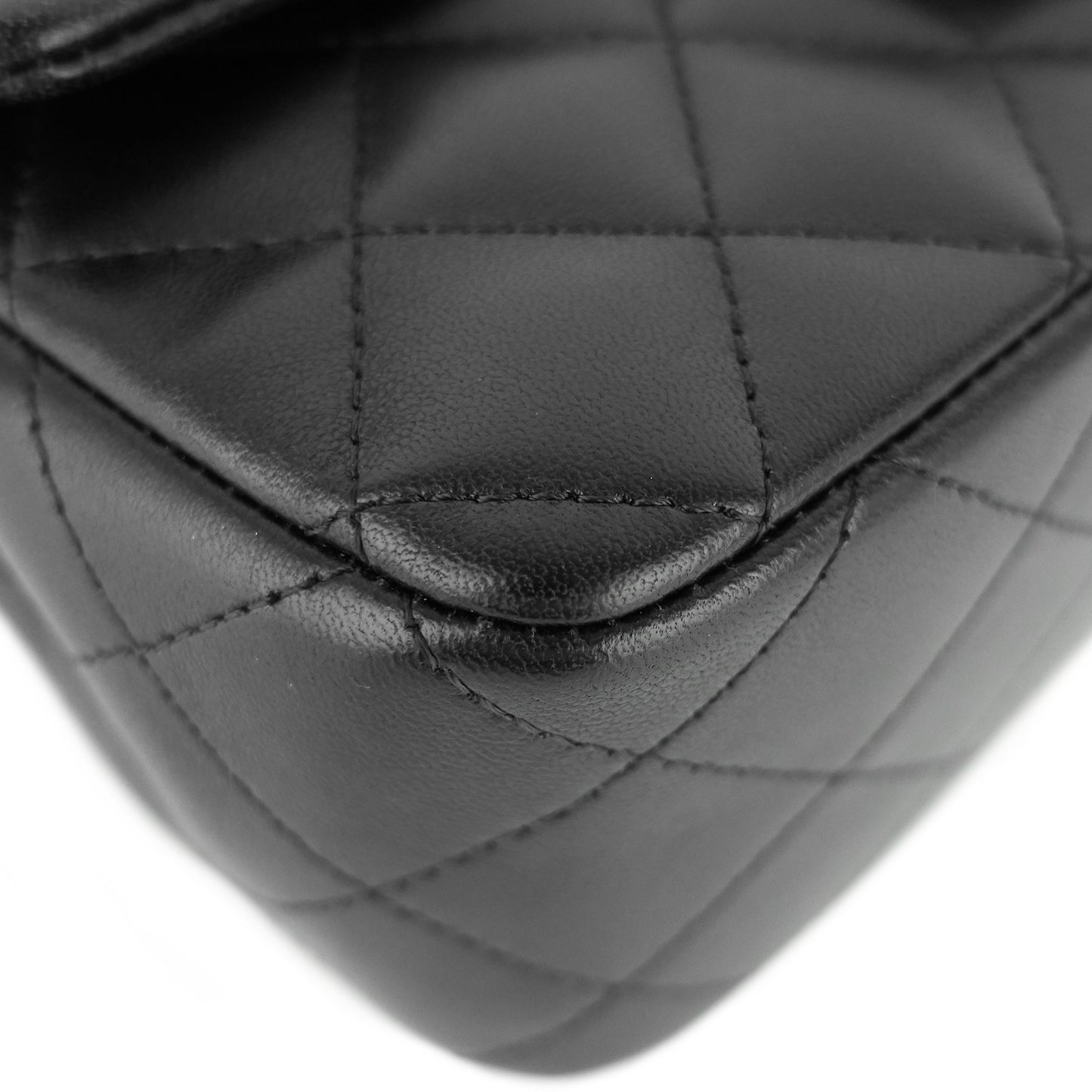 Chanel Classic Mini Lambskin Leather Single Flap Bag