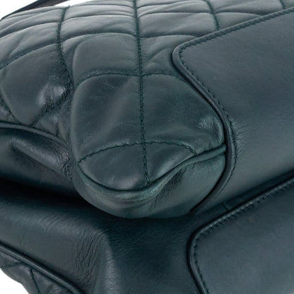 Chanel Glazed Calfskin Leather Shopping Tote Bag
