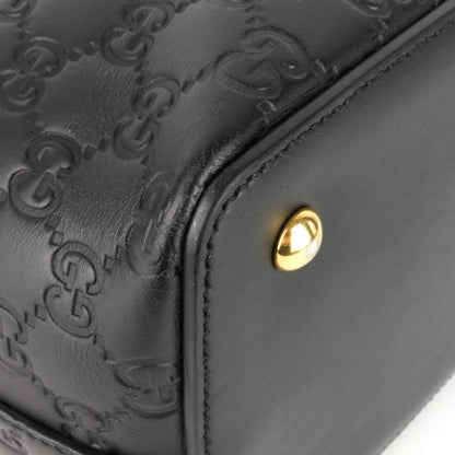 Gucci Signature Top Handle Guccissima Bag
