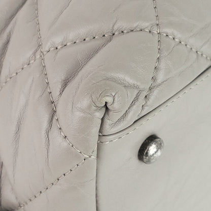 Chanel Aged Calfskin Small Bowling Bag