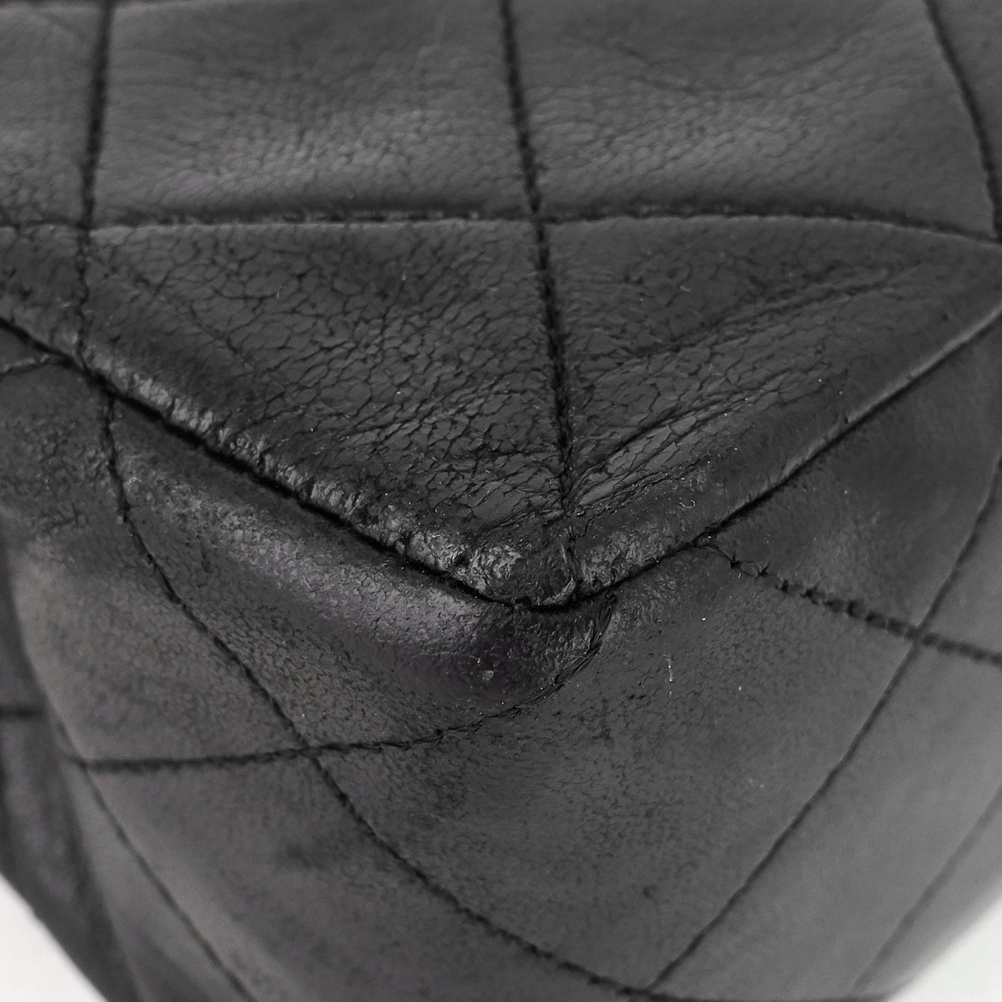 Chanel Vintage Medium Lambskin Flap Bag