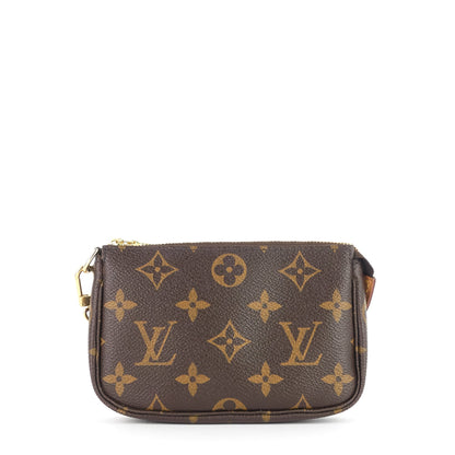 Louis Vuitto Pochette Accessoires Mini Monogram Canvas Bag