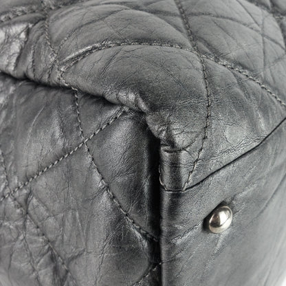 Chanel Pondichery Aged Calfskin Leather Tote Bag