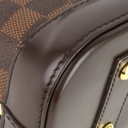 Louis Vuitto Alma BB Damier Ebene Canvas Handbag
