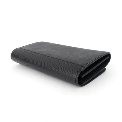 Louis Vuitto Twist Long Black Epi Leather Wallet