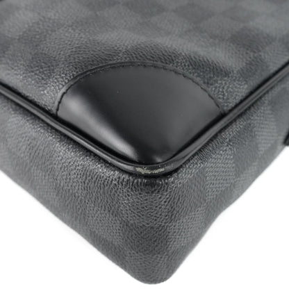 Louis Vuitto Porte-Documents Voyage GM Damier Graphite Canvas Briefcase Bag