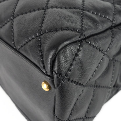 Chanel Retro Chain Large Calfskin Leather Shopping Tote Bag