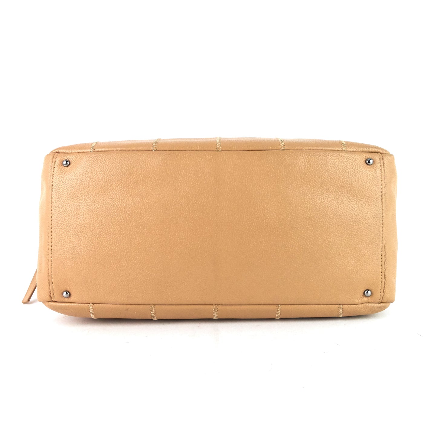 Chanel Choco Bar Caviar Shoulder Bag