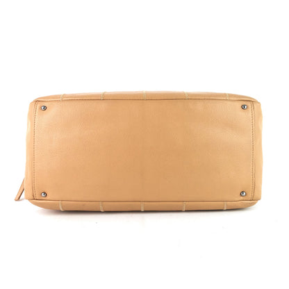 Chanel Choco Bar Caviar Shoulder Bag