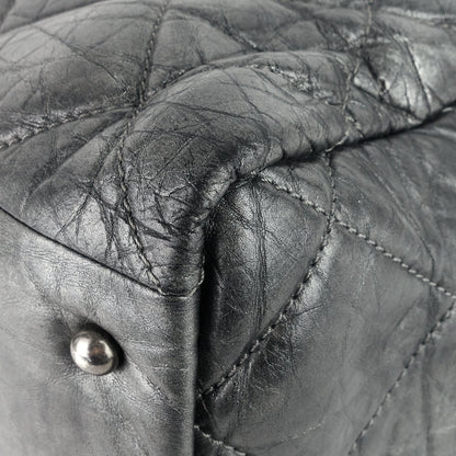 Chanel Pondichery Aged Calfskin Leather Tote Bag