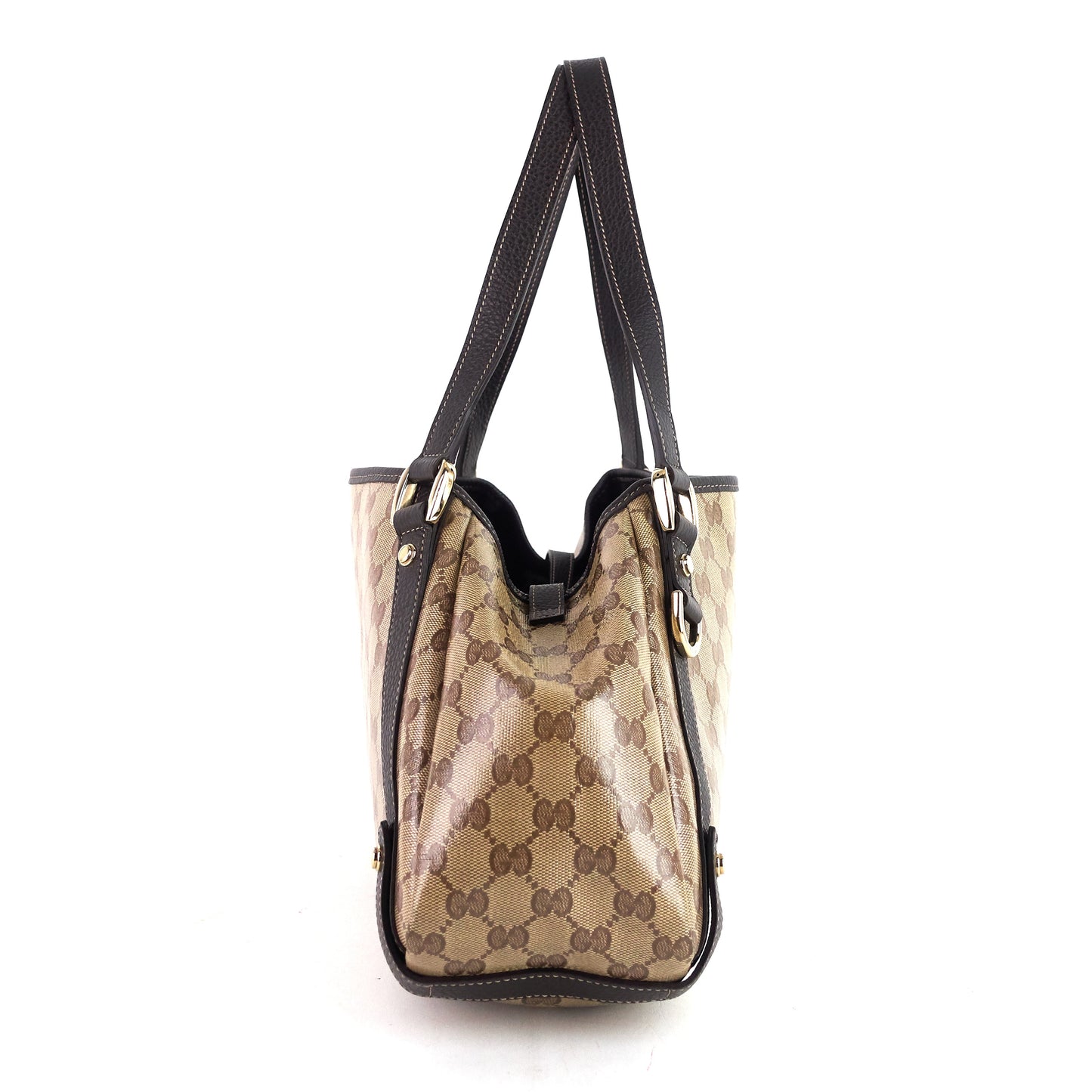 Gucci Pelham Crystal GG Canvas Bag