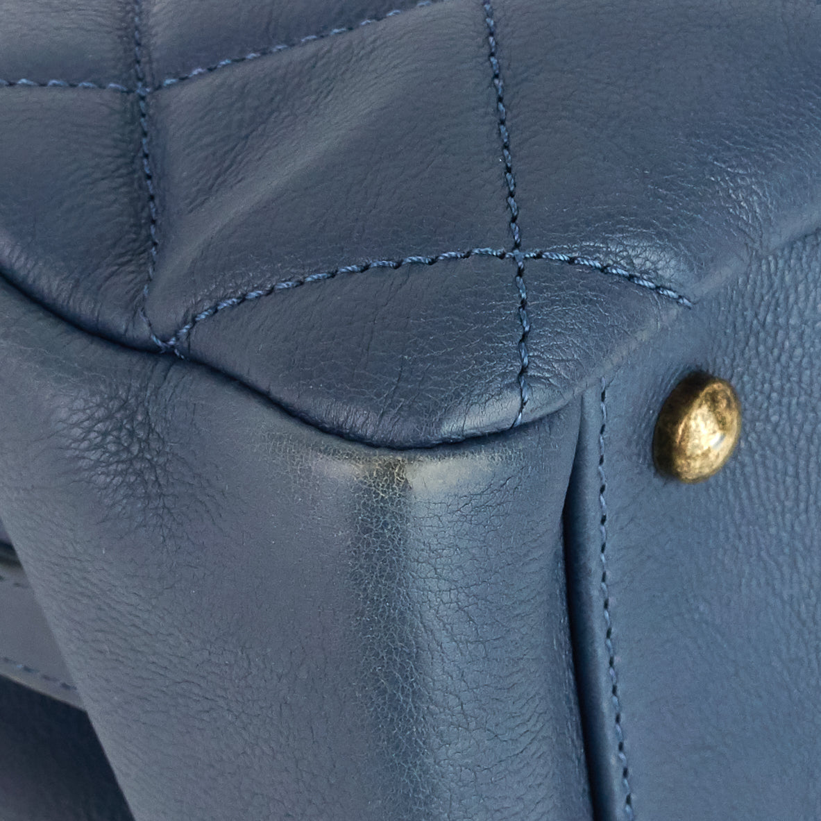 Chanel CC Crown Medium Calfskin Tote Bag
