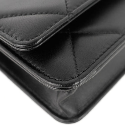 Chanel Trendy Large Lambskin Leather Wallet on Chain Bag