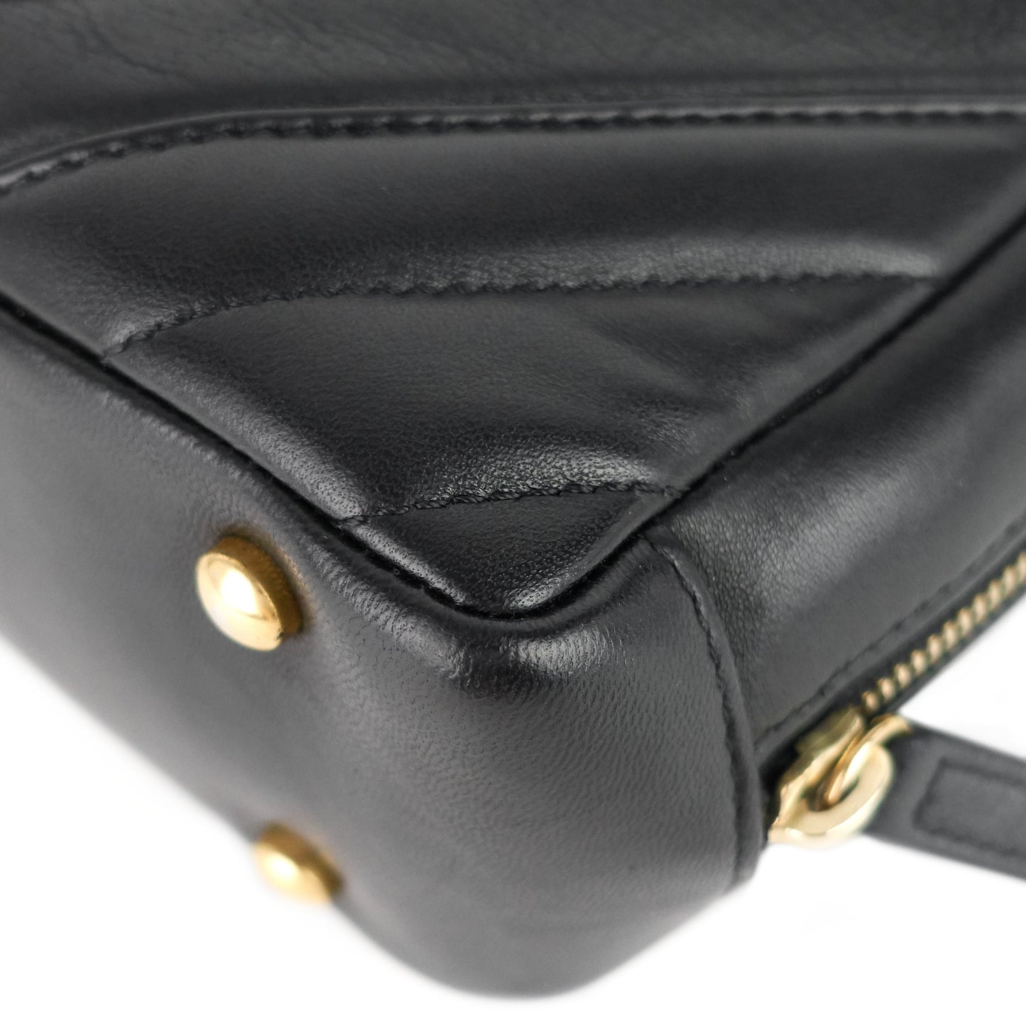 Chanel Chevron Quilted Lambskin Leather Camera Bag