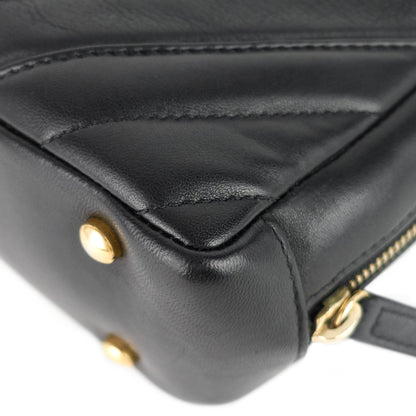 Chanel Chevron Quilted Lambskin Leather Camera Bag