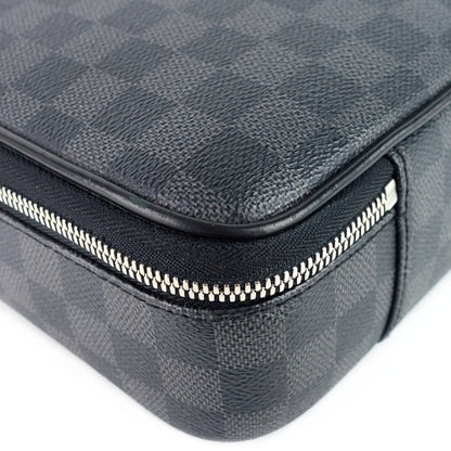 Louis Vuitto Steeve Damier Graphite Canvas Briefcase Bag