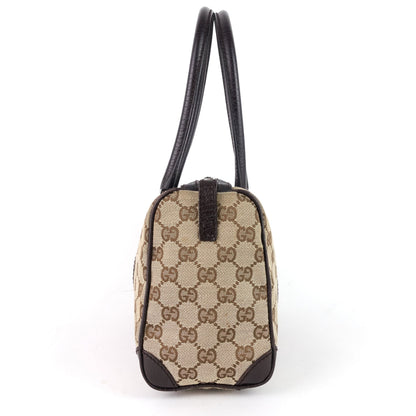 Gucci Vintage Small GG Canvas Boston Bag
