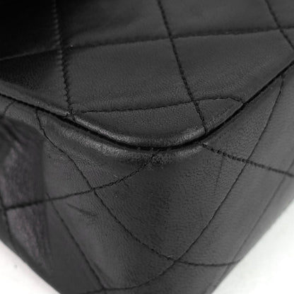 Chanel Double Flap Quilted Lambskin Leather Bag