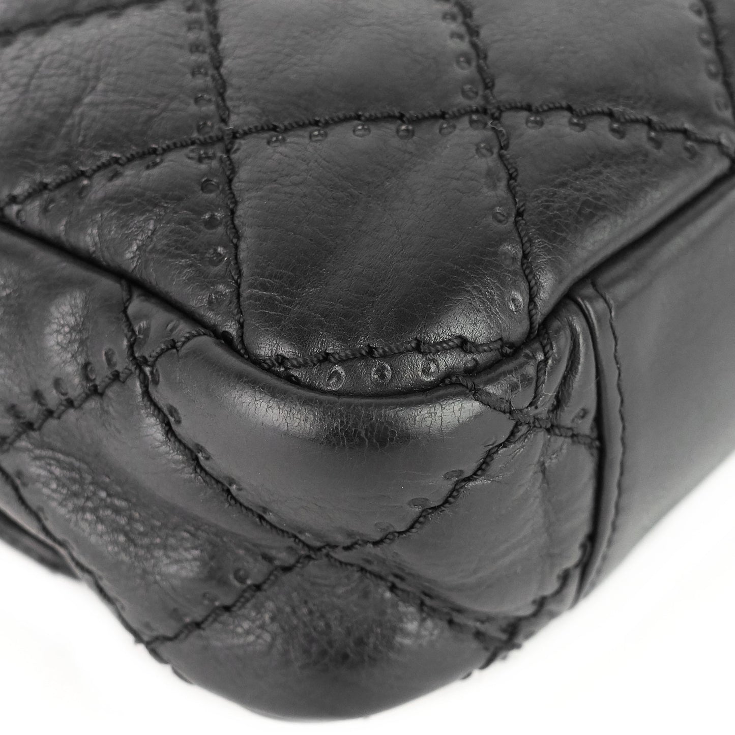 Chanel Retro Chain Medium Calfskin Leather Flap Bag