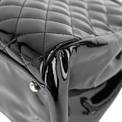 Chanel Just Mademoiselle Large Patent Leather Bag