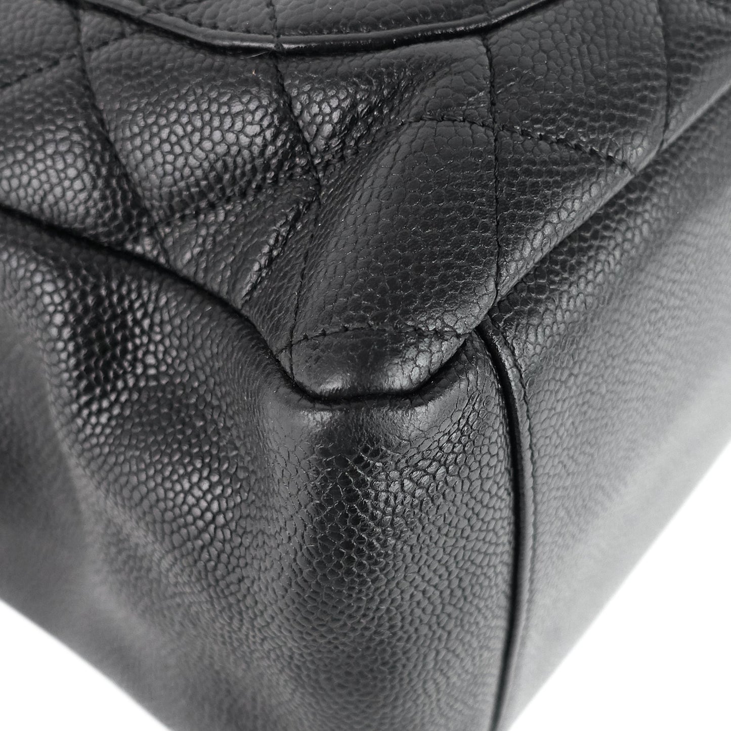 Chanel Grand Shopping Tote GST Caviar Leather Bag