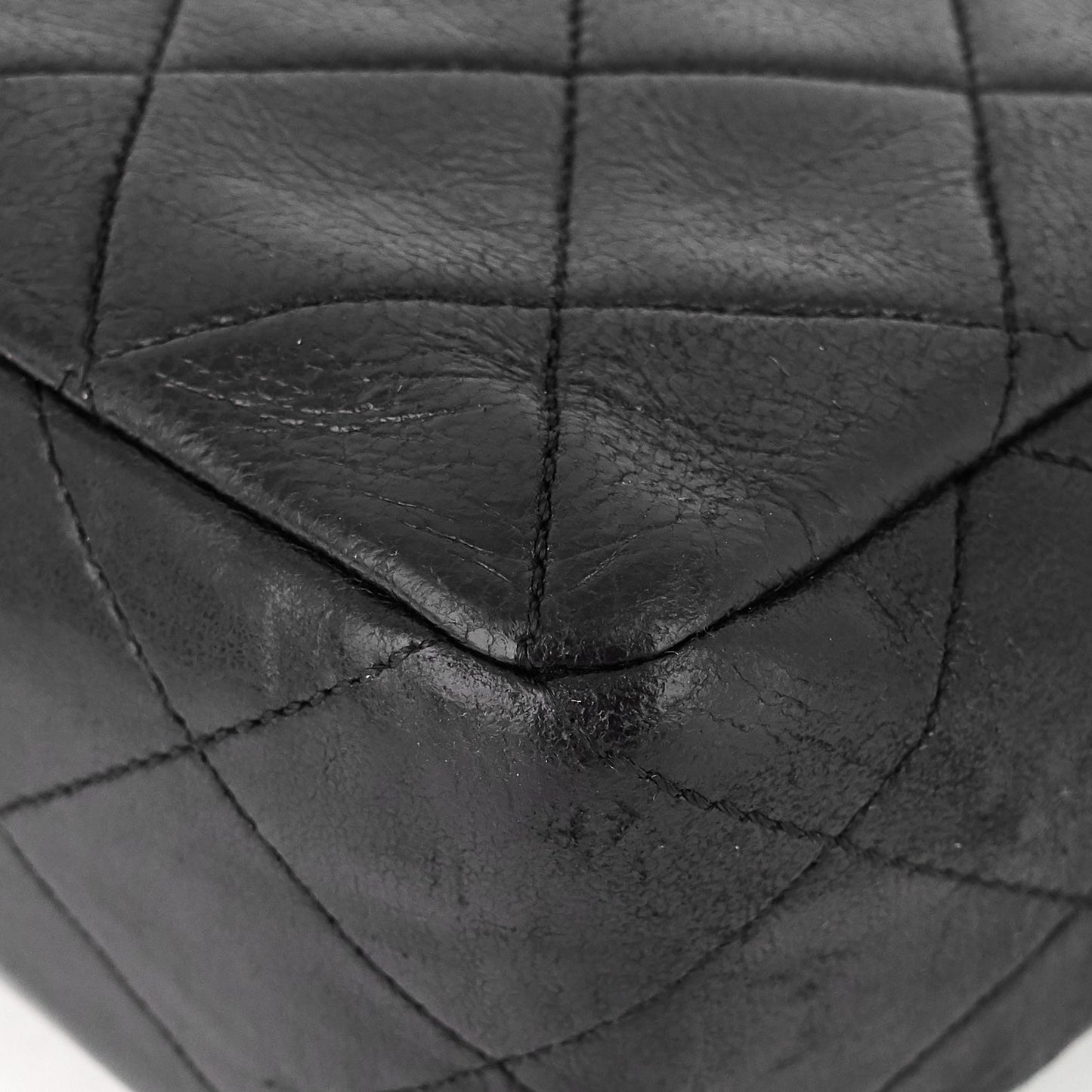 Chanel Vintage Medium Lambskin Flap Bag