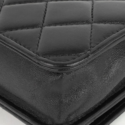 Chanel Golden Class Double CC Lambskin Wallet on Chain Bag