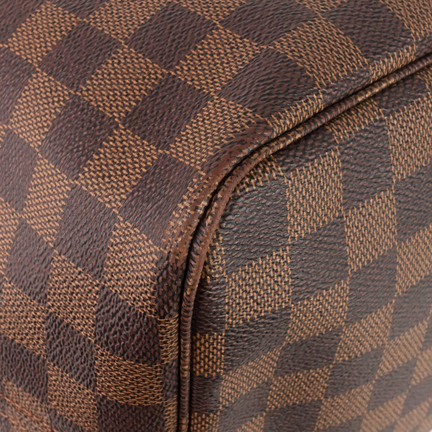 Louis Vuitto Neverfull GM Damier Ebene Canvas Tote Bag