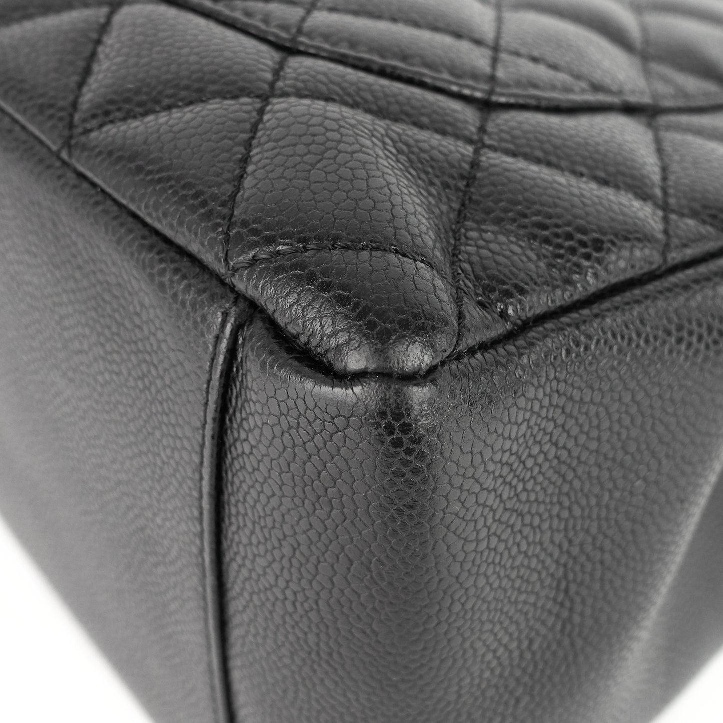Chanel Grand Shopping Tote GST Caviar Leather Bag