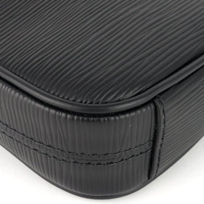 Louis Vuitto Danube Slim Black Epi Leather Bag