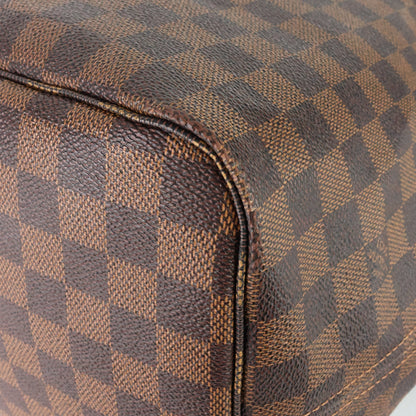 Louis Vuitto Neverfull GM with Pouch Damier Ebene Tote Bag
