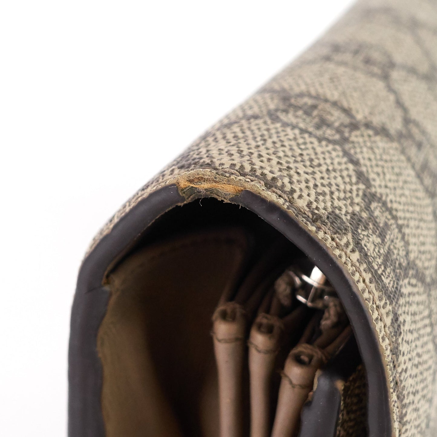 Gucci Dionysus GG Coated Canvas Chain Wallet Bag
