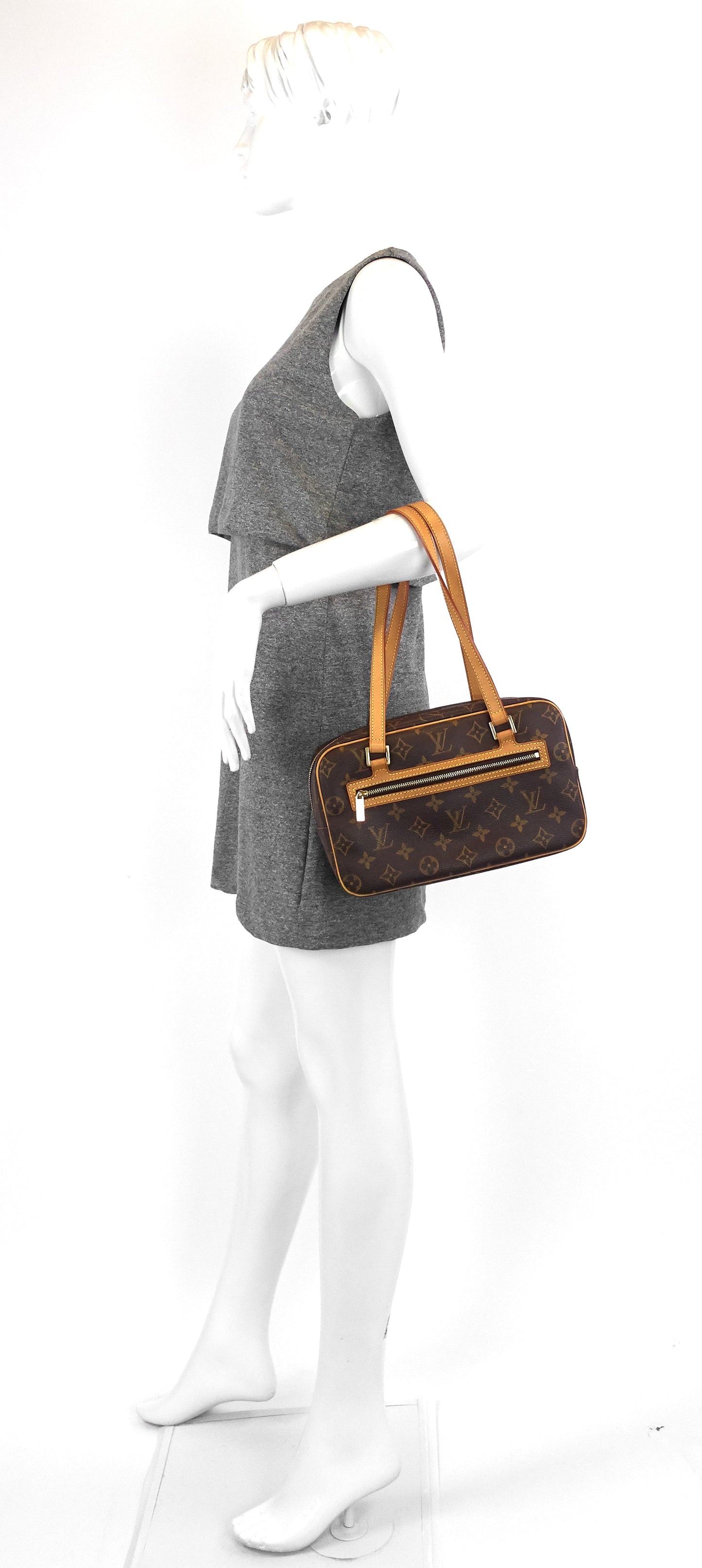 Louis Vuitto Cite MM Monogram Canvas Bag