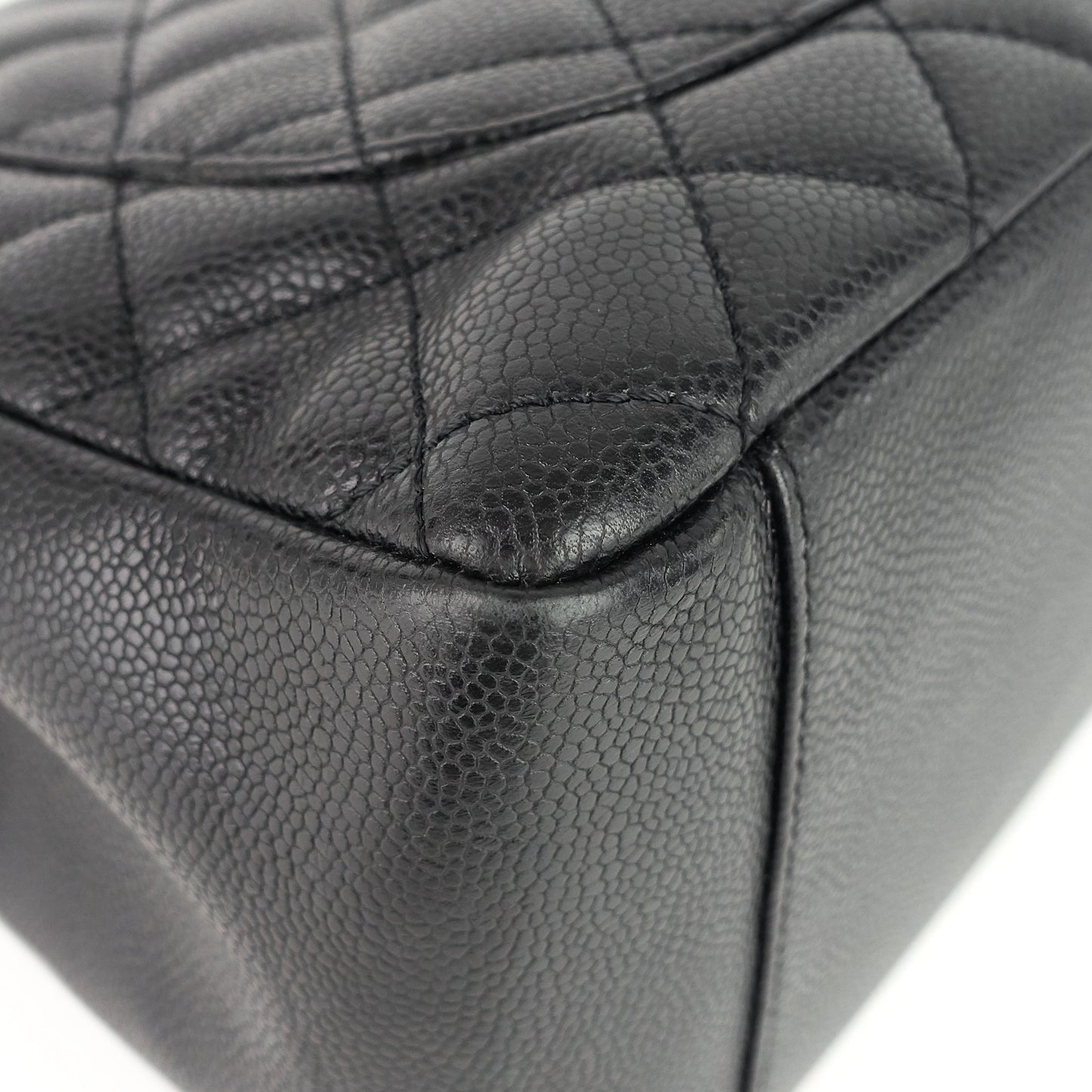 Chanel Grand Shopping Tote GST Caviar Leather Bag