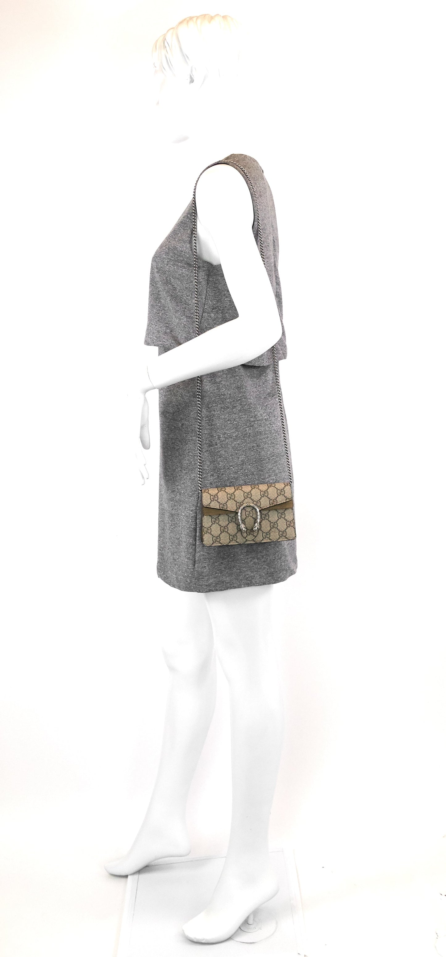 Gucci Dionysus Super Mini GG Supreme Canvas Bag