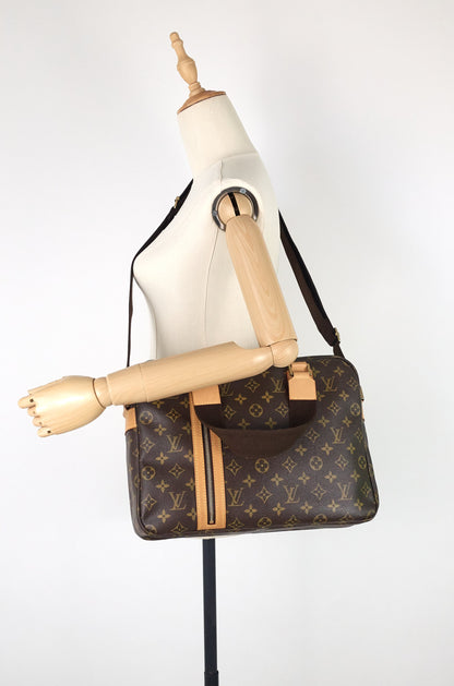 Louis Vuitto Sac Bosphore Monogram Canvas Messenger Bag