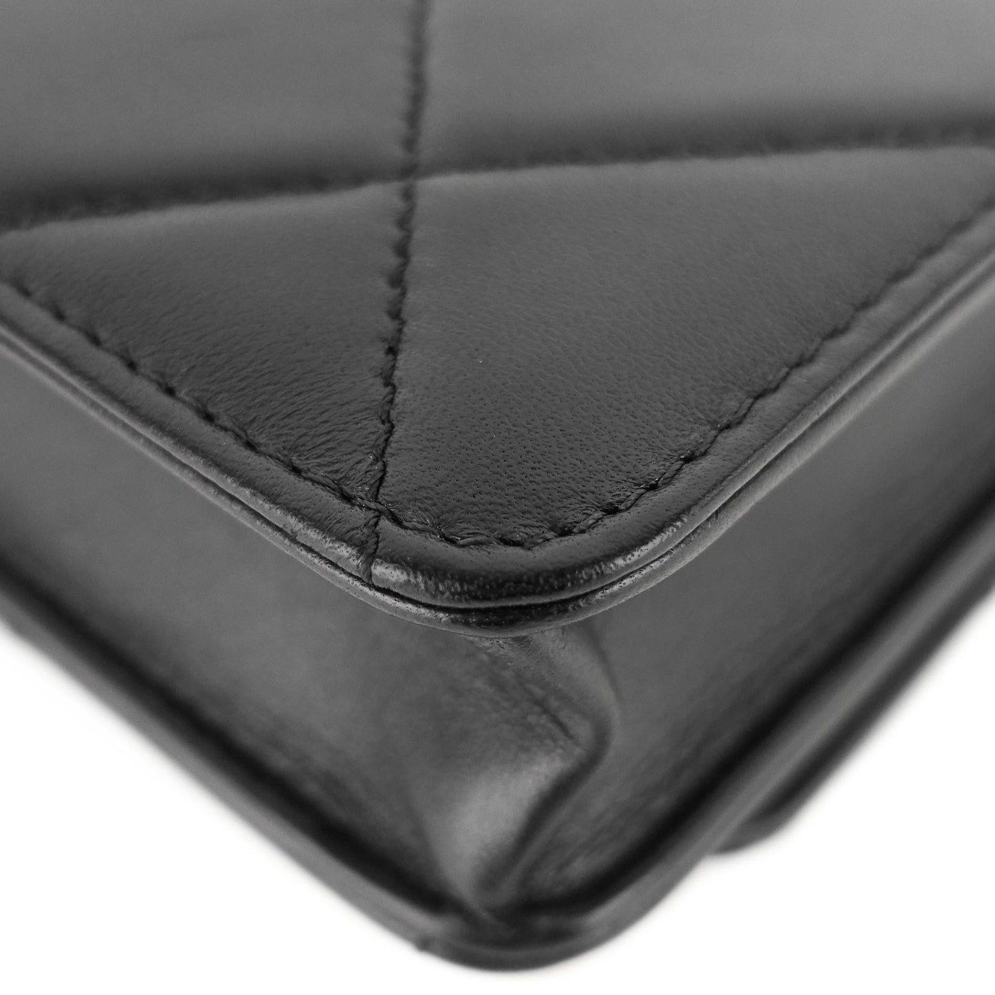 Chanel Trendy Large Lambskin Leather Wallet on Chain Bag