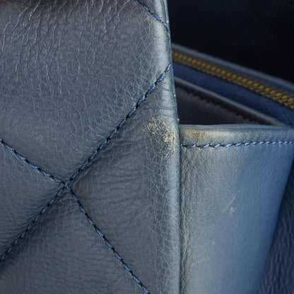 Chanel CC Crown Medium Calfskin Tote Bag