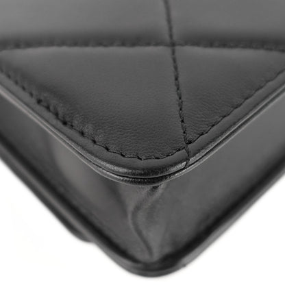Chanel Trendy Large Lambskin Leather Wallet on Chain Bag