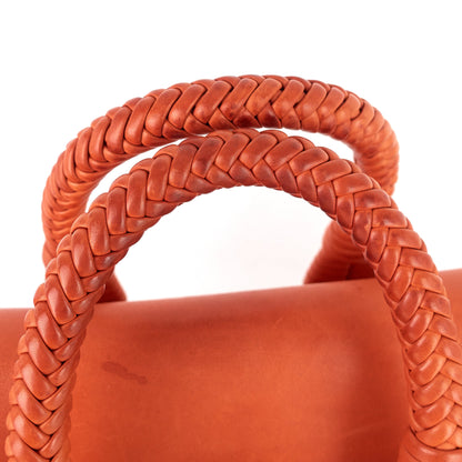 Gucci Leather 'Handmade' Medium Top Handle Bag