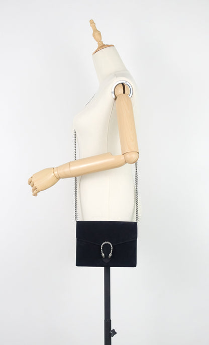 Gucci Dionysus Chain Mini Suede Bag