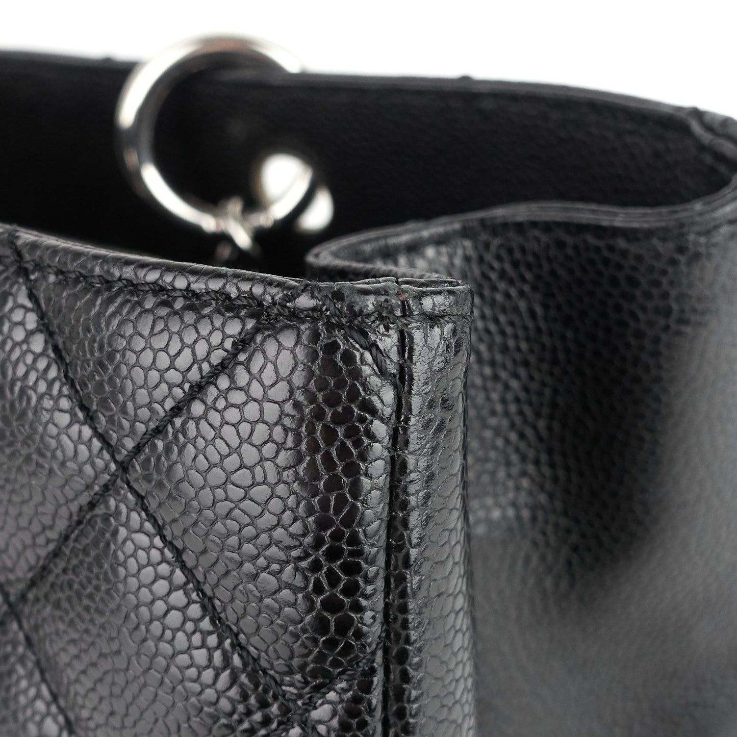 Chanel Grand Shopping Tote GST Caviar Leather Bag