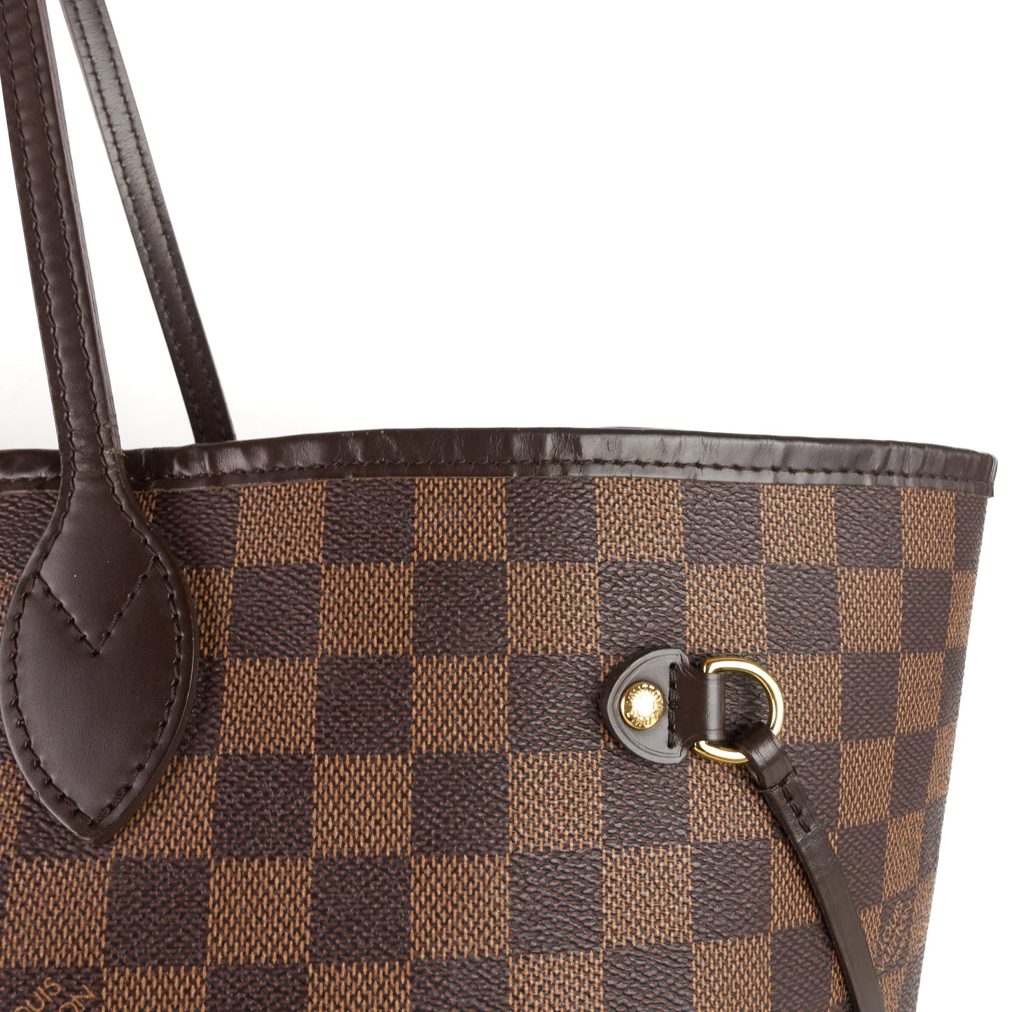 Louis Vuitto Neverfull GM Damier Ebene Canvas Tote Bag