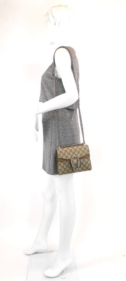 Gucci Dionysus Mini GG Supreme Canvas Bag