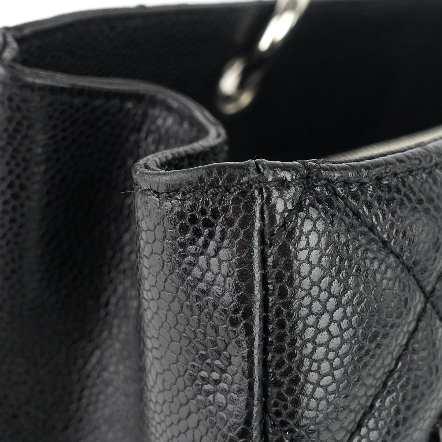 Chanel Grand Shopping Tote GST Caviar Leather Bag