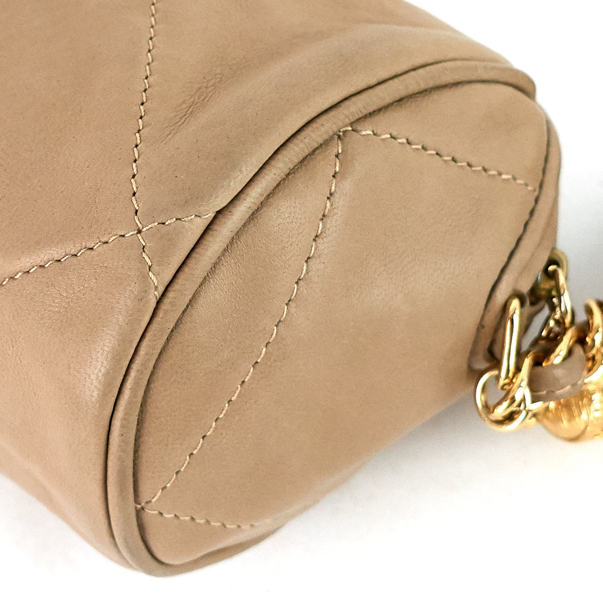 Chanel CC Tassel Lambskin Crossbody Bag