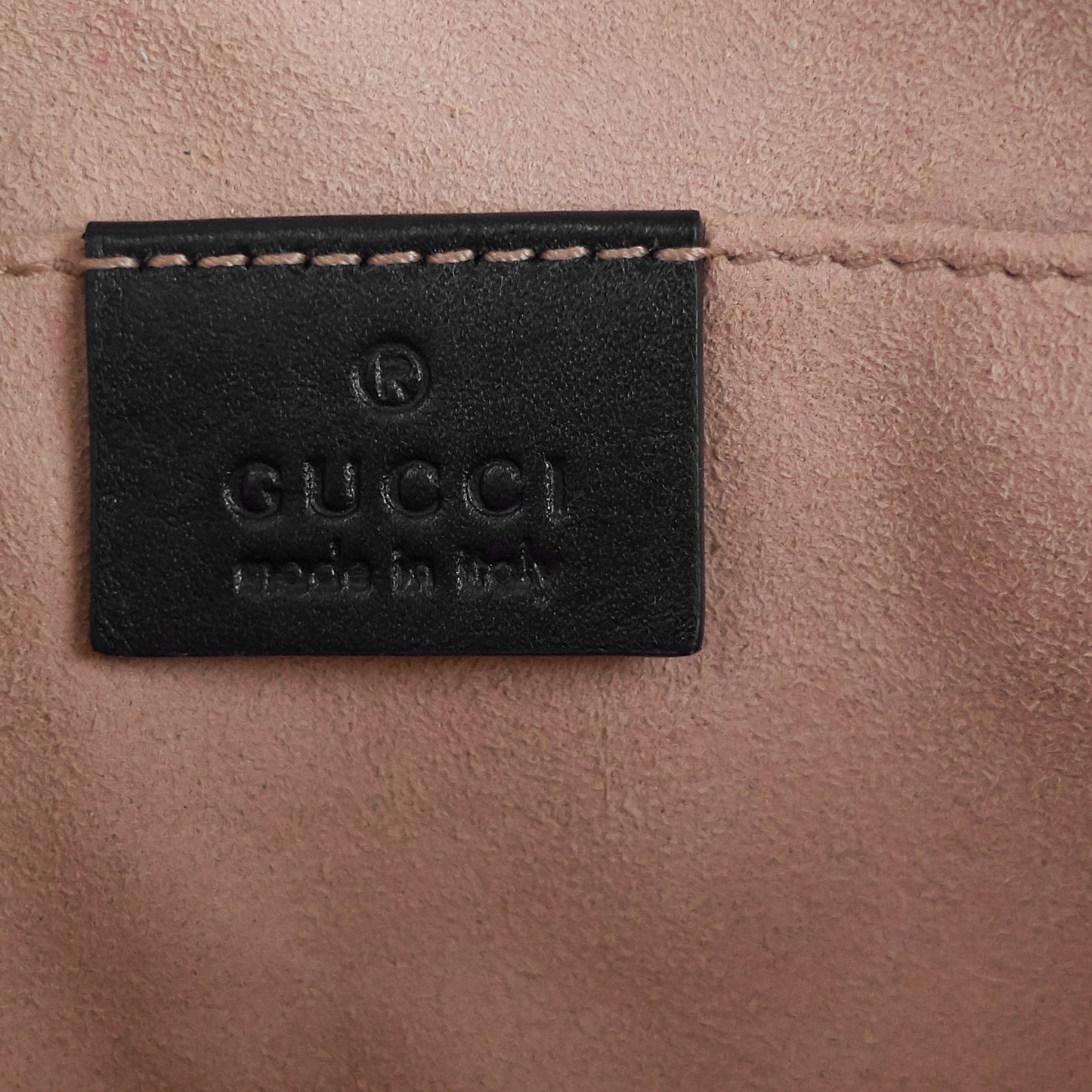 Gucci Marmont Calfskin Leather Belt Bag